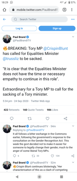 Chair of LGBT APPG complains that deals worked out behind the scenes not adhered too