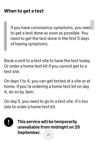 Can't Get a Test