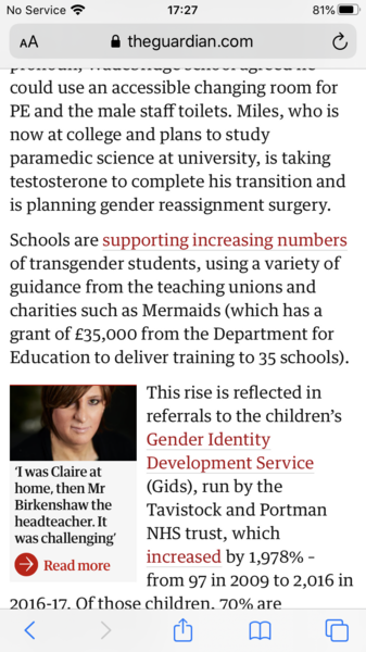 What's behind the Mermaids backpedal?