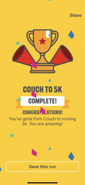 C25k get your encouragement here.