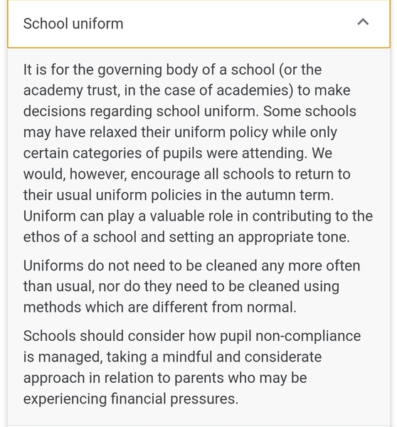 Are you going to wash uniform every day?