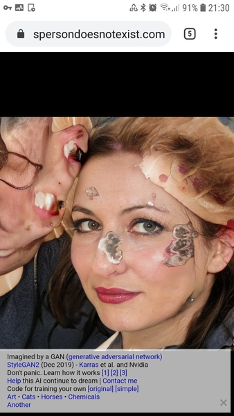 To think I have stumbled across the creepiest website ever?