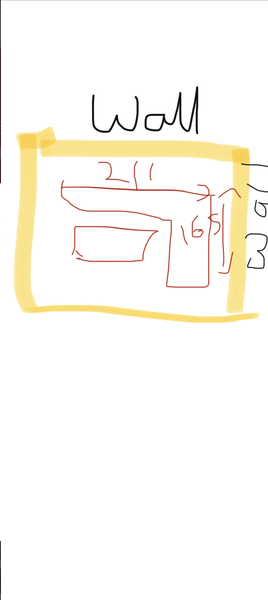 Can someone please check my furniture measurements (see pic)?