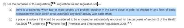 Is this allowed under “group of 6”?