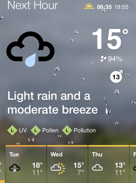 Another heatwave coming...apparently.