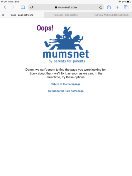 Show 100 messages gives ‘page not found’