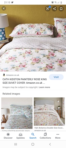 Cottagey bedding....