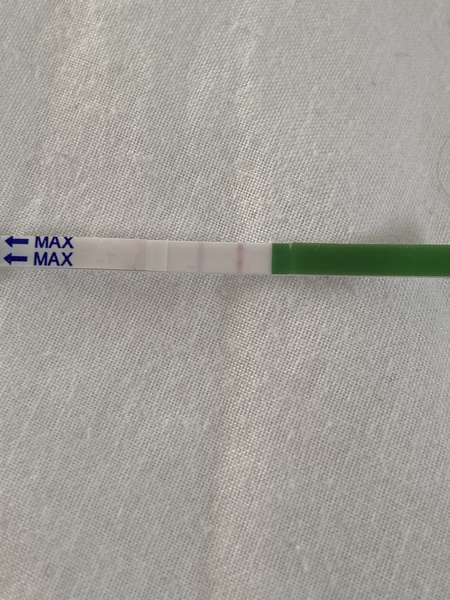 Does this Ovulation test look positive?