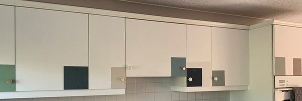 What colour did you paint your shaker kitchen?