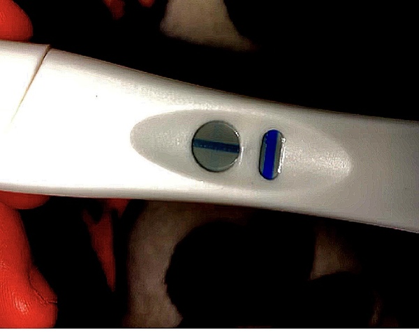 Faint positive result or not?