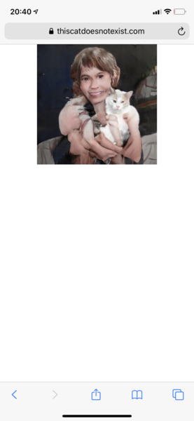 To think I have stumbled across the creepiest website ever?