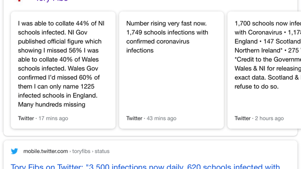 We were doing ok until we opened all the schools....