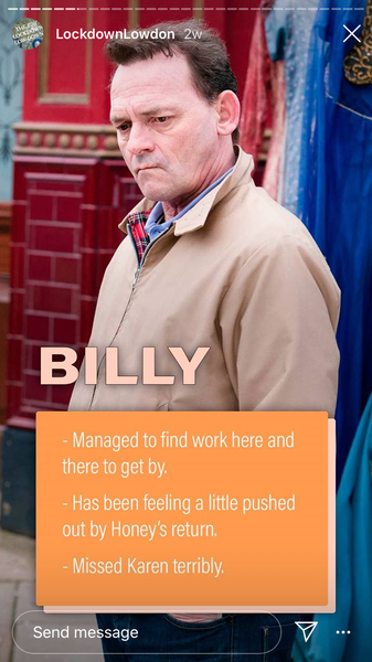 EASTENDERS 42 - NO SPOILERS AT ALL - tho also isn’t filming  at the moment :(