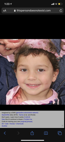 To think I have stumbled across the creepiest website ever?