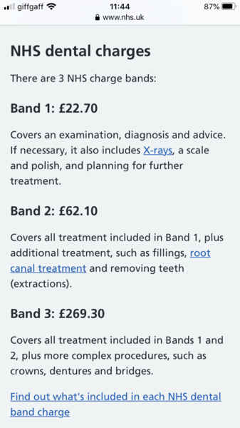 Dental treatment