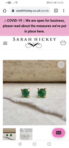 Emerald stud earrings - yes or no?