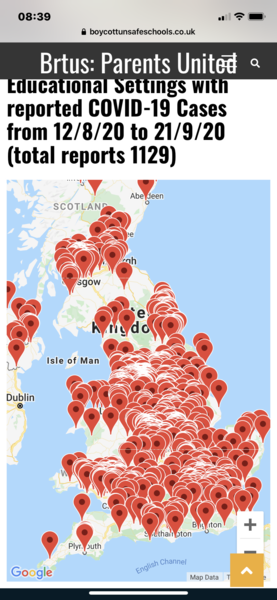 We were doing ok until we opened all the schools....