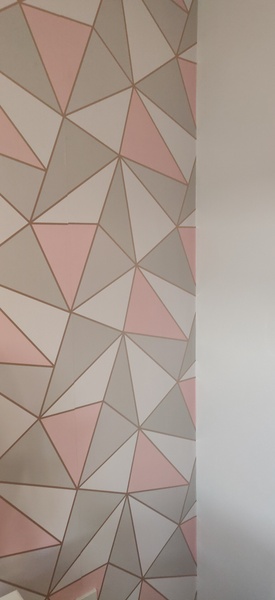 Warm grey ? For playroom to go with curtains - see pic