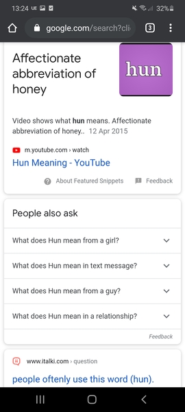What is a hun?