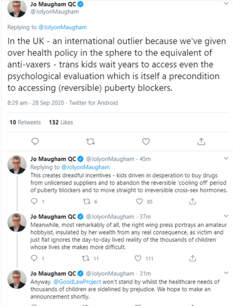 Mermaids and the evolving understanding of gender identity.