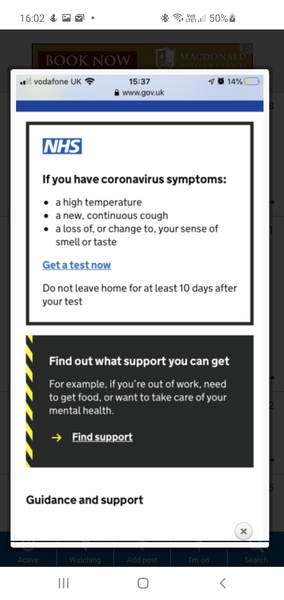 To be annoyed there are no tests available?