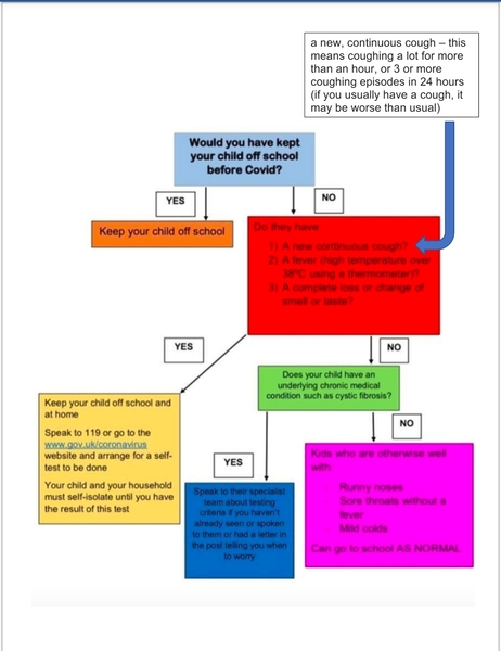 What is a deemed a continuous cough?
