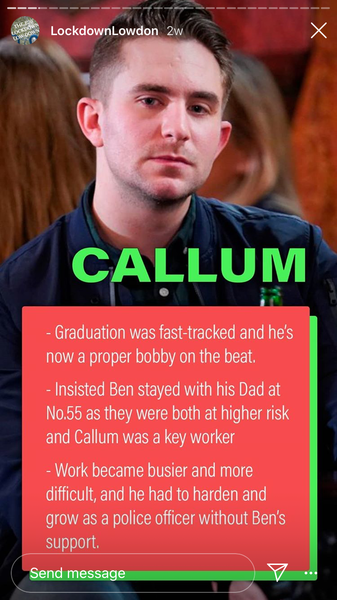EASTENDERS 42 - NO SPOILERS AT ALL - tho also isn’t filming  at the moment :(