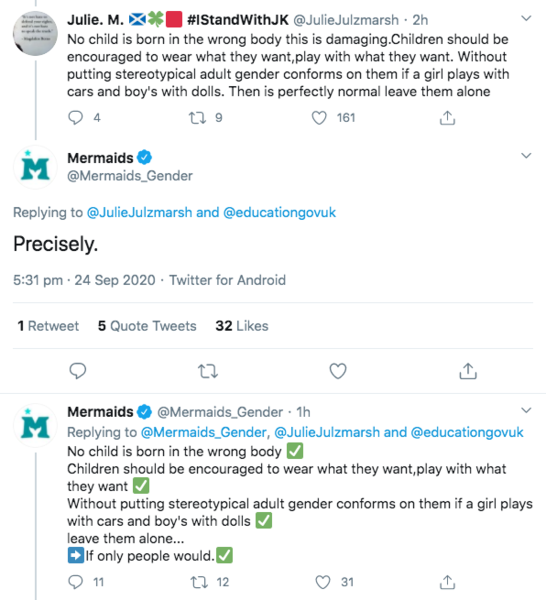 Mermaids and the evolving understanding of gender identity.