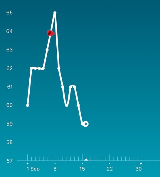 Tracking your cycle and possible BFP using RHR - part 3
