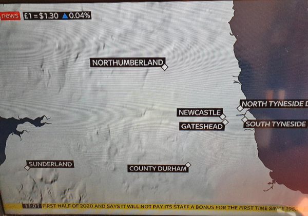 Anyone in the North East?
