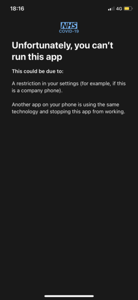 Will you be getting the track and trace app? If not, why not?