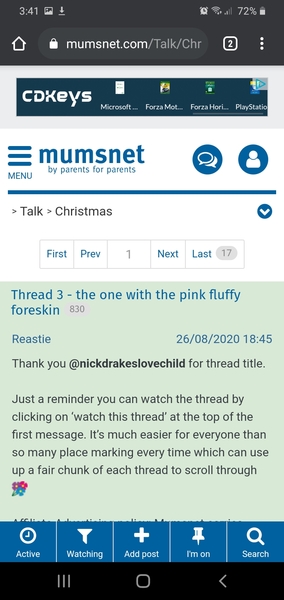 Thread 3 - the one with the pink fluffy foreskin