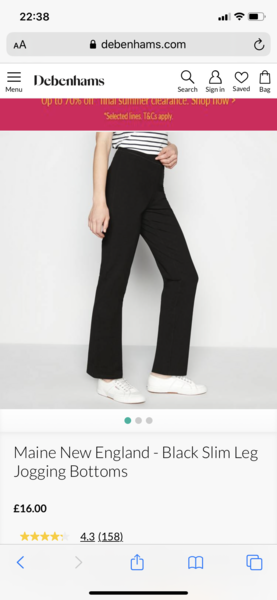 To want a pair of leggings that you can't see my knickers through!!