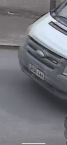 Hit and run driver- can anyone make out the number plate for me?