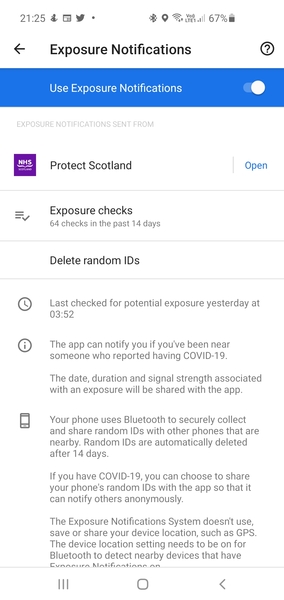 Scam Covid Notification?