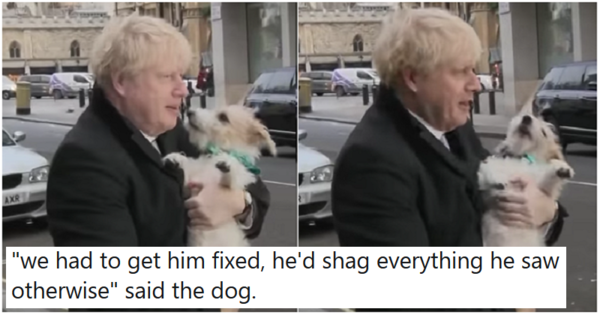 Boris is 'broke'!