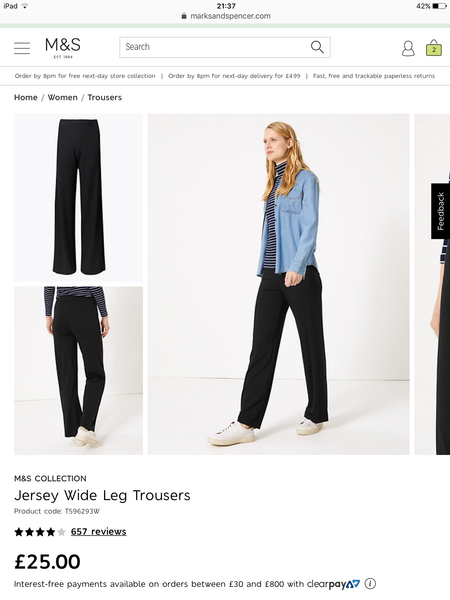 What type of trousers for comfortable autumn winter WFH and life?
