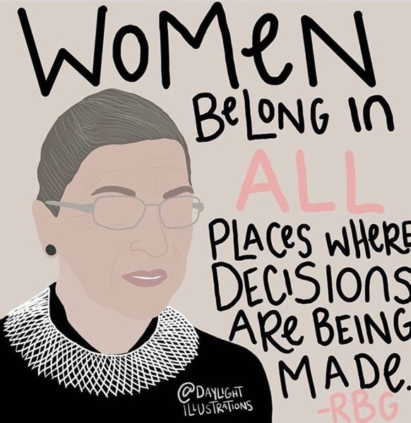 Ruth Bader Ginsburg has died