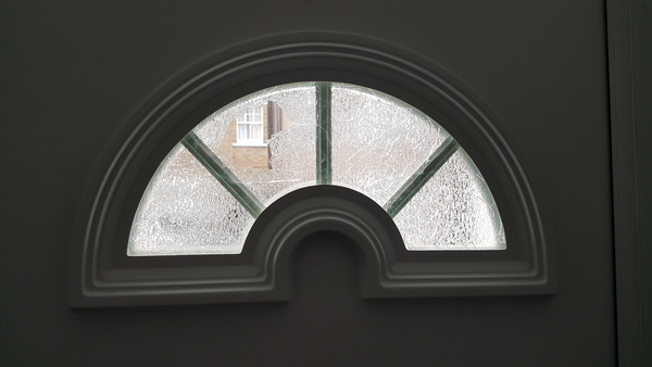 UPVC door - broken glass