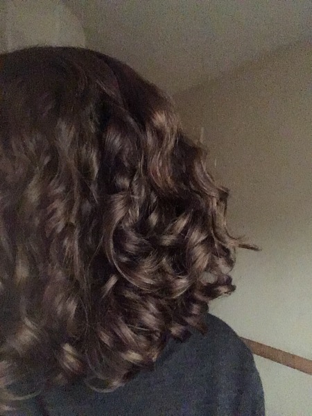 Curly hair that looks shiny, beautiful and polished (not scruffy!)