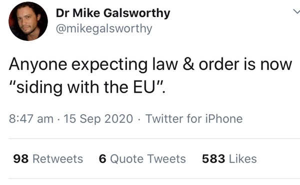 Westminstenders: Pah International Law. Who needs it?