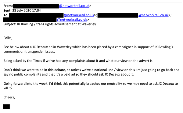 Remember the I Heart JKR Poster (Edinburgh) that got loads of complaints...