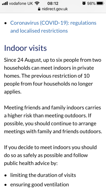 To report neighbour’s having a party?