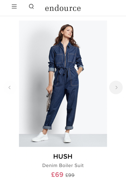 Do you have a Hush boiler suit?