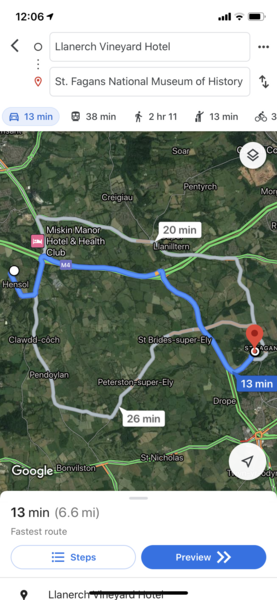 Staying near Cardiff - how busy is it this week?