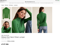 Emerald green clothes - anyone seen anything?
