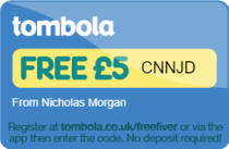 Tombola free £5 code