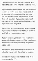 Do we go back to work/school/nursery with a cough?