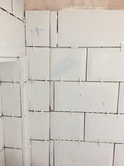 To not pay tiler until he’s fixed a botched job?