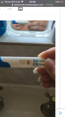 this positive pregnancy test
